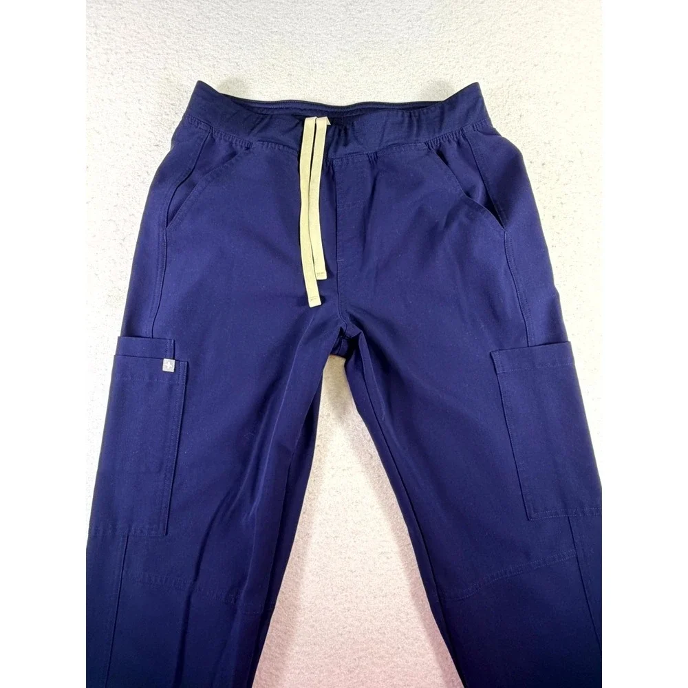 FIGS Technical Collection Scrub Top & Pants Mens Small Medium Navy Blue Medical